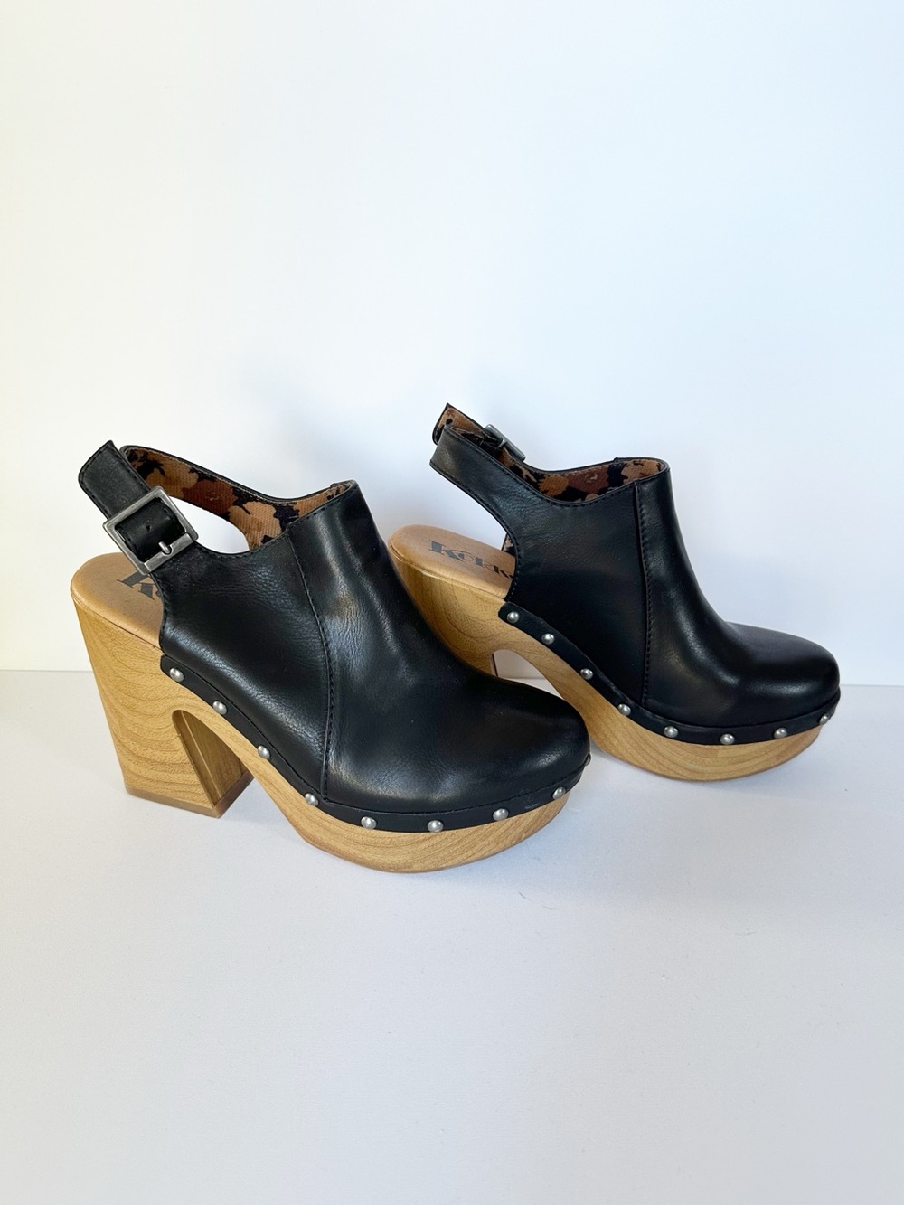 Korks Slingback Clogs, 7 women’s